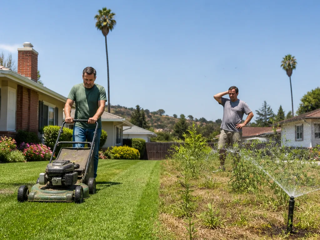 DIY vs calling a pro for common lawn care tasks