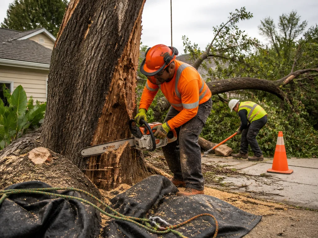 Storm Damage Tree Removal